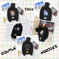 2023 NewAutumn ฤดูหนาว Hoodies อะนิเมะ Doraemon Hoodies ผู้ชายการ์ตูน Hoodies ผู้หญิงแขนยาว Hoodies แฟชั่นคู่เสื้อหนา Sweatshirt