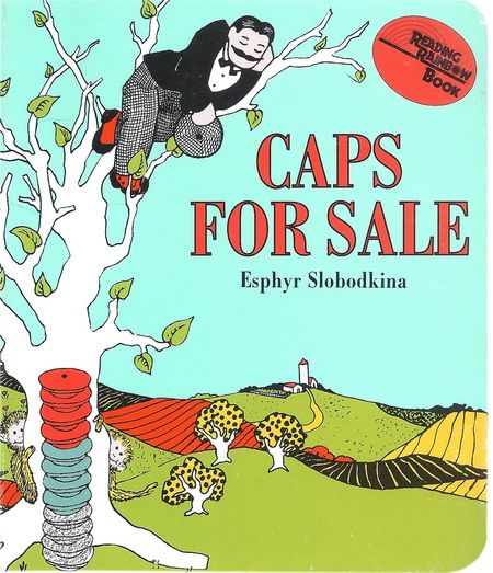 english-original-caps-for-sale-selling-hat-cardboard-book-wu-minlan-picture-book-123-childrens-classic-picture-book-english-enlightenment-story-book