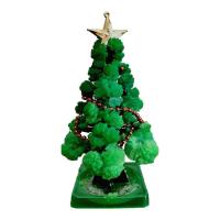 Magic Growing Christmas Tree DIY สนุก Xmas ของขวัญของเล่นสำหรับผู้ใหญ่เด็ก Home Festival Party Decor Props Mini Tree Novelty Toys