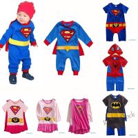 【hot sale】 ♝✧☃ C10 Clothing Set Costumes Romper Infant Boy Girl Baby Super Hero