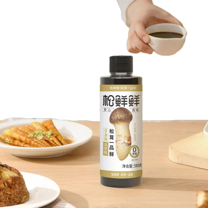 China Imported Song Xian Xian Premium Tricholoma Matsutake Soya Sauce