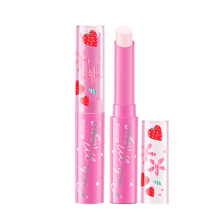 Thailand Mistine strawberry color-changing lip balm colorfast girl ...