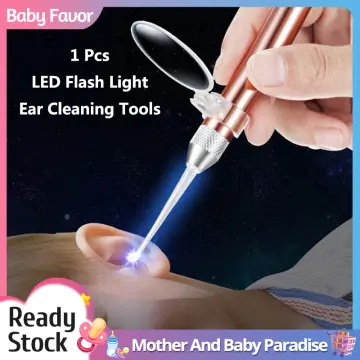 Ear Pick with Flash Light and Magnifier Ear Spoon Ear Wax Removal
