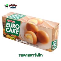 EURO CAKE ยูโร่เค้ก สอดไส้ครีม ขนาด 204 กรัม 1 กล่อง/12ชิ้น (เลือกรสได้)