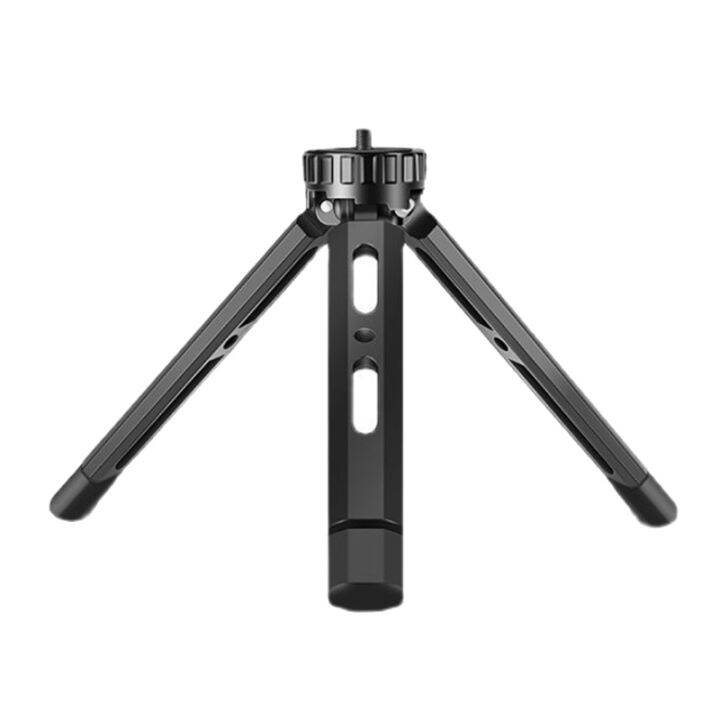 Mini Tripod Aluminum Alloy Desktop Stand Tripod with 1/4 Inch Screw for