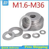 ♛✾✈ Washer Large Size Big Wider Plain Flat Washer Gasket 304 Stainless Steel M1.6 M2 M2.5 M3 M4 M5 M6 M8 M10 M16 M20 M27 M30 M36