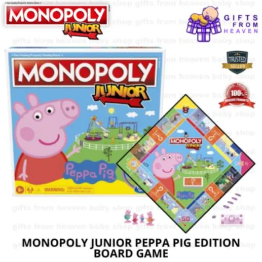 Monopoly Junior Peppa Pig Edition Board Game | atelier-yuwa.ciao.jp