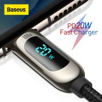 HOT weime428 - / Baseus 20วัตต์ PD USB Type C เคเบิ้ลสำหรับ iPhone 12 11 Pro Xs Max ชาร์จอย่างรวดเร็วชาร์จสำหรับ MacBook iPad Pro Type-C USBC ข้อมูลลวดสายไฟ