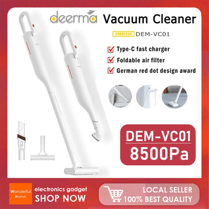 Deerma VC01 Wireless Vacuum Cleaner Portable Cordless AutoVertical