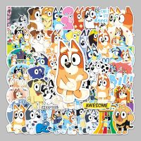 50 ชิ้น/เซ็ต Blue Bingo Dog สติกเกอร์เด็กครอบครัวปริศนาการผจญภัยแอนิเมชั่นของเล่นสติกเกอร์กันน้ำของขวัญสำหรับเด็ก