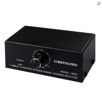 {fly} Lynepauaio B063 ตัวแยกสัญญาณเสียงสเตอริโอ เข้า 1 ออก 4 USB 5V RCA