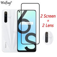 Full Cover Tempered Glass For Oppo Realme 6S Screen Protector For Oppo Realme 6S Camera Glass For Realme 6S 8S 7i 8i 7 Pro Glass