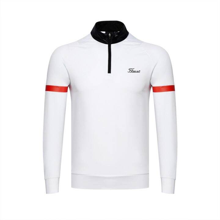 golf-mens-clothing-zipper-quick-drying-long-sleeved-t-shirt-sports-jersey-golf-breathable-polo-shirt-j-lindeberg-master-bunny-honma-xxio-titleist-taylormade1-mizuno-pearly-gates-๑