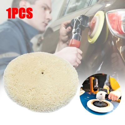7 quot;Inch 180mm Soft Wool Clean Polishing Buffing Bonnet Pad for Car Auto Polisher