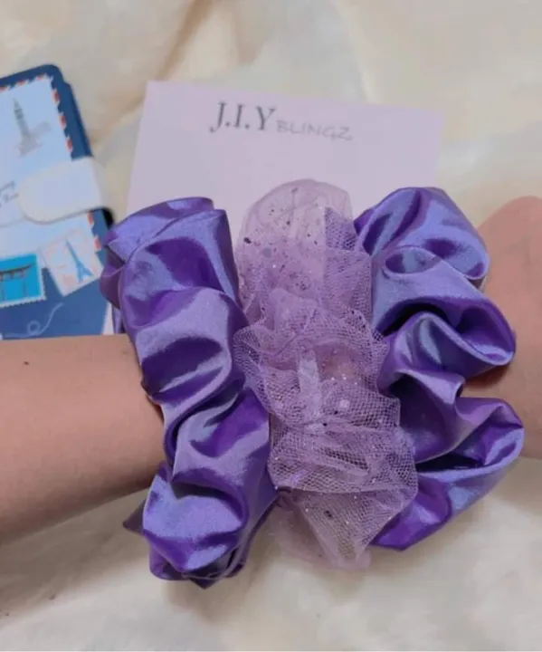 SCRUNCHIE //KOREAN AESTHETIC INSPIRED HAIR accessories Lazada PH