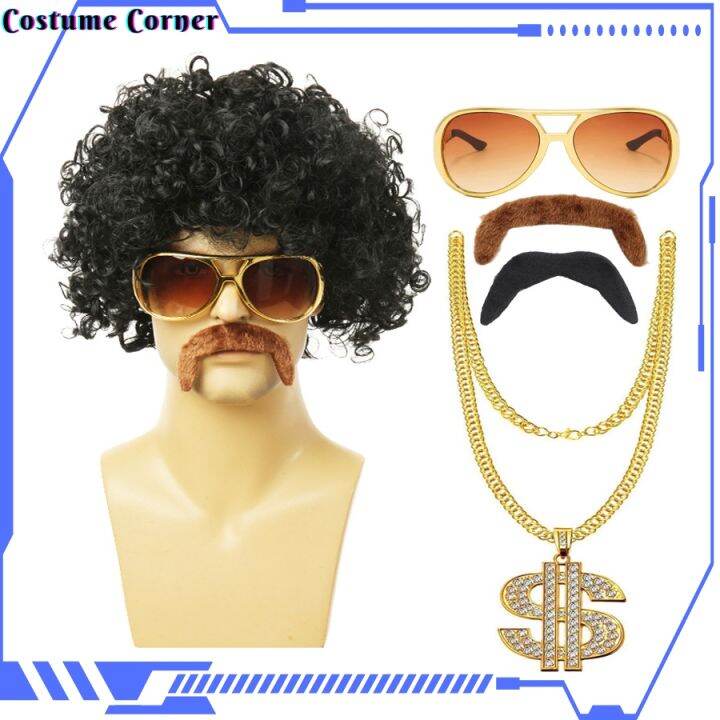 Costume Corner Men's & Women's 60s70s Disco Dazzler Retro Sparkle