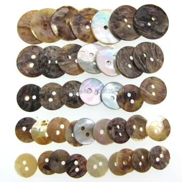 Square MOP buttons - Mother of Pearl Shell Buttons 18mm