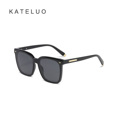 KATELUO แว่นตากันแดดแฟชั่นสำหรับผู้หญิงเลนส์ UV400โพลาไรซ์ TR90สำหรับผู้หญิง ZC127หรูหราทุกเพศแบรนด์ดีไซเนอร์แว่นตากันแดด