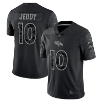 NFL Denver Broncos Jersey Jerry Jeudy Football Tshirt Black RFLCTV Sports Tee Fans Edition