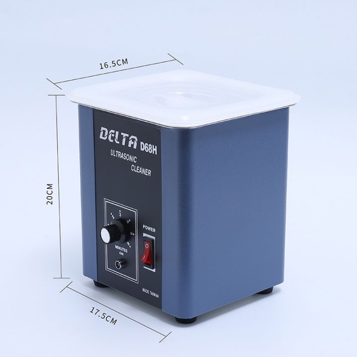 ultrasonic-cleaner-1-3-lt-เครื่องอุลตร้าโซนิค-รุ่น-เดลต้า-d68h-1-3-ลิตร-หม้อตืด-เครื่องทำความสะอาดอุปรณ์ต่ากงๆ-ด้วยคลื่นอัลตราโซนิก