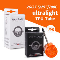 Ultralight จักรยานด้านใน26 27.5 29นิ้ว MTB จักรยาน TPU วัสดุยาง700C 18 25 28 32 45มม. 60มม. 80มม. วาล์วฝรั่งเศส