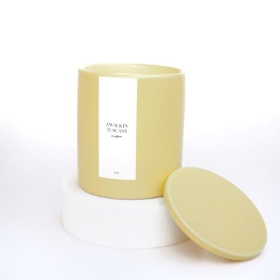 Everglow Soy Wax Candle เทียนหอมกลิ่น A WALK IN TUSCANY (Traveler Collection)