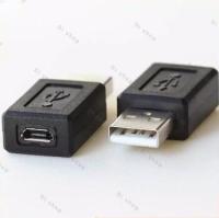 หัวแปลง อะแดปเตอร์แปลง จาก Micro USB ไปเป็น USB ( Micro USB Female to USB Male Adapter ) 1ชิ้น