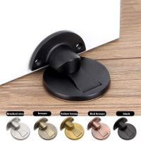 【LZ】▽  Adjustable Door Stop Anti-collision Household Invisible Door Suction Punch-free Strong Magnetic Door Stopper Stopper For Doors