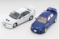 TOMYTEC TLV 1:64 Mitsubishi Lancer รถโมเดล Diecast