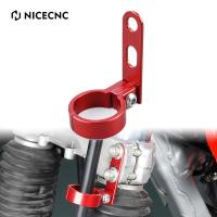 ♙▣ NiceCNC Motorcycle Front Brake Hose Line Bottom Guide Wire Clip Hook For Honda XR650L 1993-2023 Front Brake Hose Guide Clamp