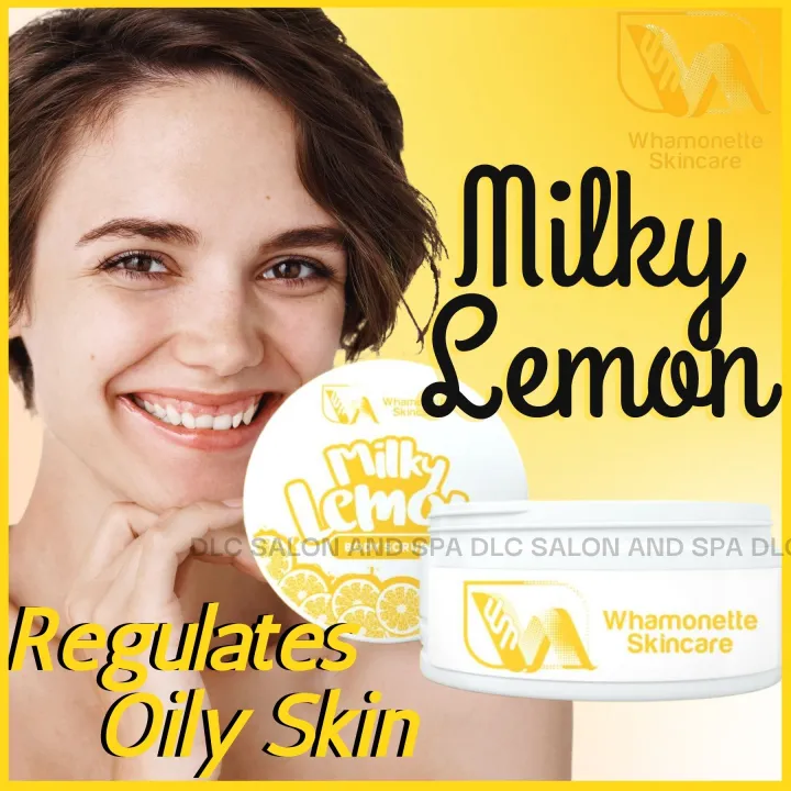 Milky Lemon Body Scrub by with Alpha Arbutin Whitens