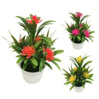 【YF】▽■❆  Artificial Flowers Bonsai Diy Desktop Ornaments Flowerpot Garden Office Table Potted Wedding