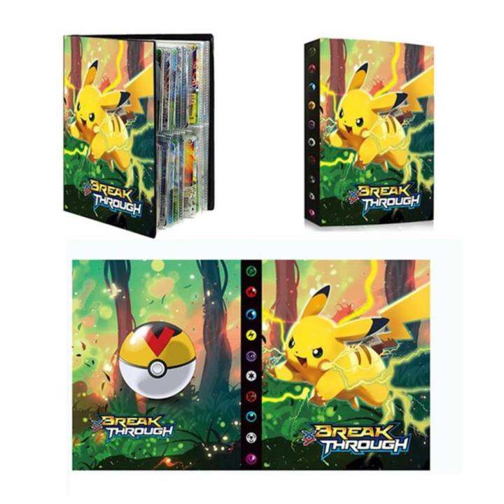 อัลบั้มการ์ดโปเกมอน9-pocket-pokemon-432การ์ดอัลบัมหนังสือตัวยึดหน้าจอคอลเลกชั่นการ์ดโปเกมอนหนังสือแฟ้ม-q8y4