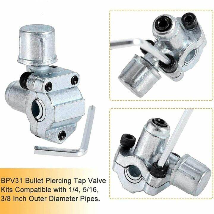 hot-xijxexjwoehjj-516-yulling-a-c-retrofit-valve-amp-amp-bpv31-bullet-piercing-tap-kit-สำหรับ-r12สารทำความเย็น-r22-r134a