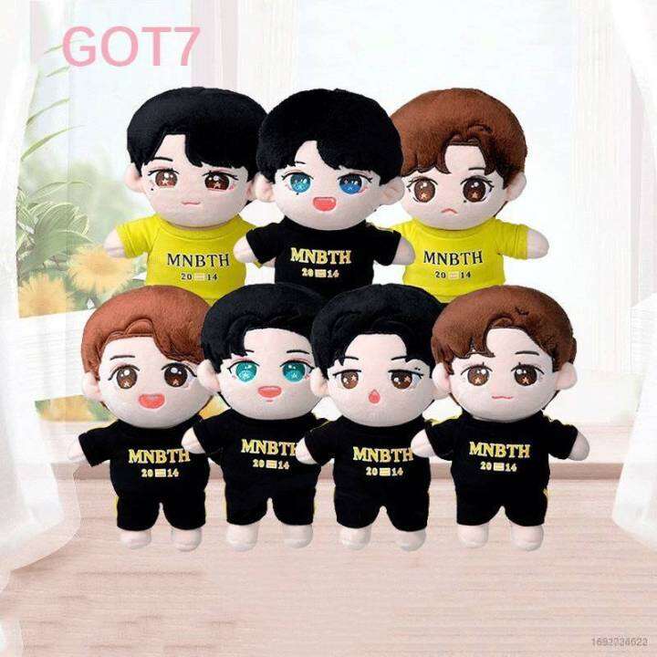 yyds-ตุ๊กตายัดนุ่น-got7-jb-jiinyoung-mark-jackson-bambam-youngjae-yugyeom-plus-ขนาด-20-ซม