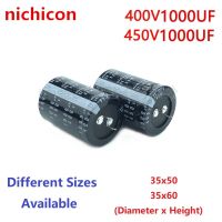 2Pcs/Lot Nichicon 1000uF 400V 1000uF 450V 400v1000uf 450V1000UF 35x50 35x60 Snap-in PSU Capacitor