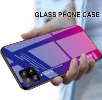 [ส่งจากไทย] Case Samsung galaxy A42 เคสซัมซุง เคสกระจกสองสี เคสกันกระแทก เคส Samsung A42 เคส Samsung A42 ขอบนิ่ม เคสกระจกไล่สี