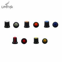 Limited Time Discounts WH148 Potentiometer Knob Cap(Copper Core) 15X17mm 6Mm Shaft Hole AG2 Yellow Orange Blue White Red 5Value*5PCS=25PCS