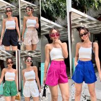 Petite high-waist shortsขาสั้นหูใหญ่พรมทอง?