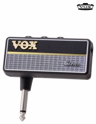 VOX amPlug2 Clean แอมป์ปลั๊ก แอมป์กีตาร์เสียบหูฟัง เสียงคลีน + แถมฟรีถ่านพร้อมใช้งาน ** Made in Japan
