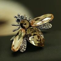 【YF】❏♞  Brooch Fashion Insect Rhinestone Corsage Coat Accessories Pin Enamel