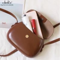 Dela กระเป๋าสะพายไหล่สําหรับสตรีหนัง Pu ขนาดเล็ก Crossbody