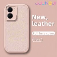 Jlingji เคสสำหรับ VIVO Y16 Y35 5G Y56 5G เคสแฟชั่นกระต่ายที่อุดมไปด้วยดีไซน์ใหม่นุ่มหนังบางซิลิกาเคสโทรศัพท์เจลฝาปิดเลนส์กล้องเคสกันกระแทกกรอบกันกระแทก