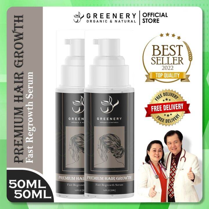 [HAIR SERUM B1T1] Greenery Premium Fast Hair Grower Serum/Original