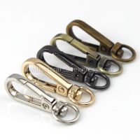 【CC】﹍✘☬  1pcs Metal Swivel O-ring Clasps for Leather Webbing Keychain Small Size