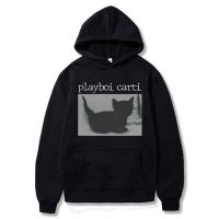 Hip Hop Rap Singer Playboi Carti Vintage Print Hoodies Casual Loose Hooded Sweatshirts Oversized Men Tracksuit Size XS-4XL