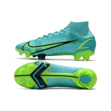 Kasut Bola Sepak Nike Mercurial 14 CR7 Vapor Elite IMPULSE PACK FG Outdoor  Men's Football Boots Unisex Soccer Cleats