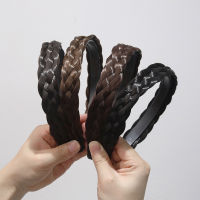 ฟันลื่น Hairbands บิดถักเปีย H Eadbands ปรับวงผม ids H Eadwear สาวอุปกรณ์ผม