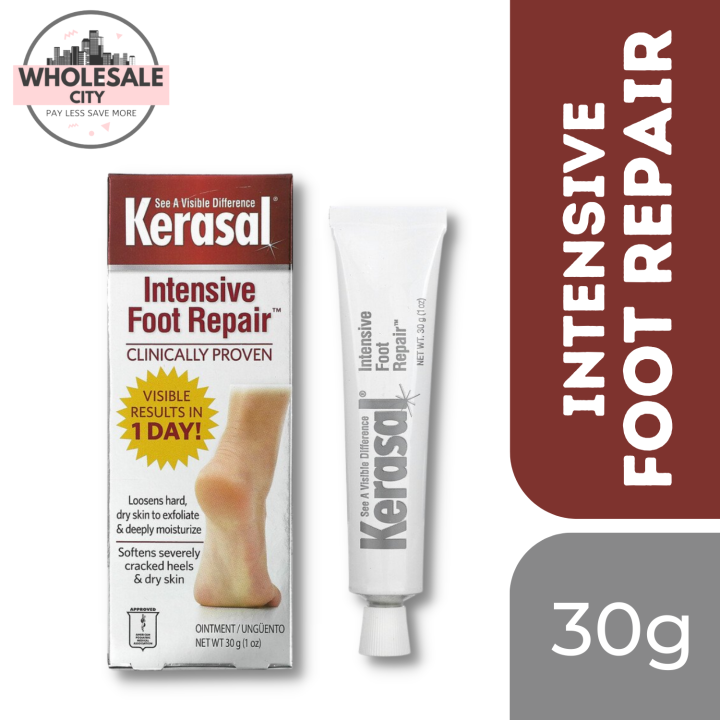 Kerasal, Intensive Foot Repair Ointment, 1 oz (30 g) Lazada PH