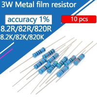 【cw】 10pcs 8.2R 82R 820R 8.2K 82K 820K 8R2 82 820 R K Ohm  Accuracy 1  Five Color Resistance 0.1R 910K Metal Film Resistor